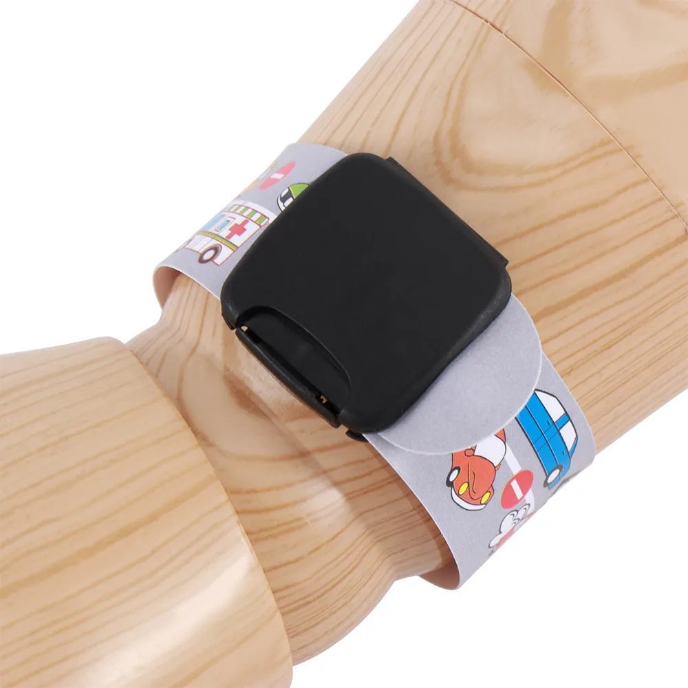 8 шт./компл. детские браслеты с идентификацией водонепроницаемые регулируемые