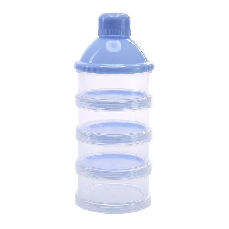 

Formula Dispenser, BPA Free Non-Spill Baby Milk Powder Dispenser & Snack Cup Storage Container (Blue)