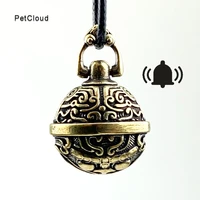 copper pet bell for dog collar cat puppy kitten decoration pendant pets diy accessories animal ornamente dog supplies petcloud