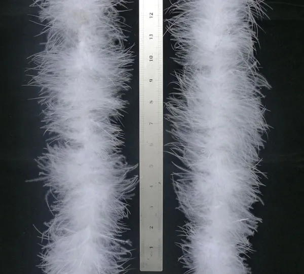 25 г 2 метра/шт. 5 шт./лот воздушная недорогая боа из пера индейки высокого качества