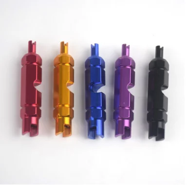 Bicycle Valve Core Remover Wrench Aluminum Alloy Bike Presta Disassembly Removal Tool Accessories |