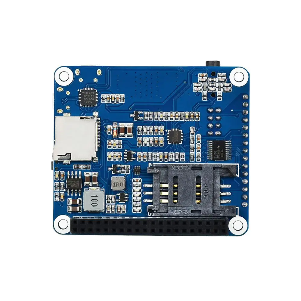 Шляпа Waveshare SIM7600E 4G/3G/2G/GSM/GPRS/GNSS для Raspberry Pi Zero/Zero W/Zero WH/2B/3B/3B на базе шапки SIM7600X 4G |