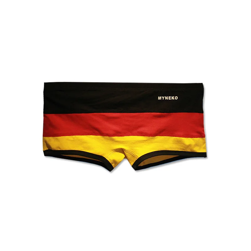 Мужское нижнее белье боксеры хлопковые сексуальные шорты с заниженной талией в