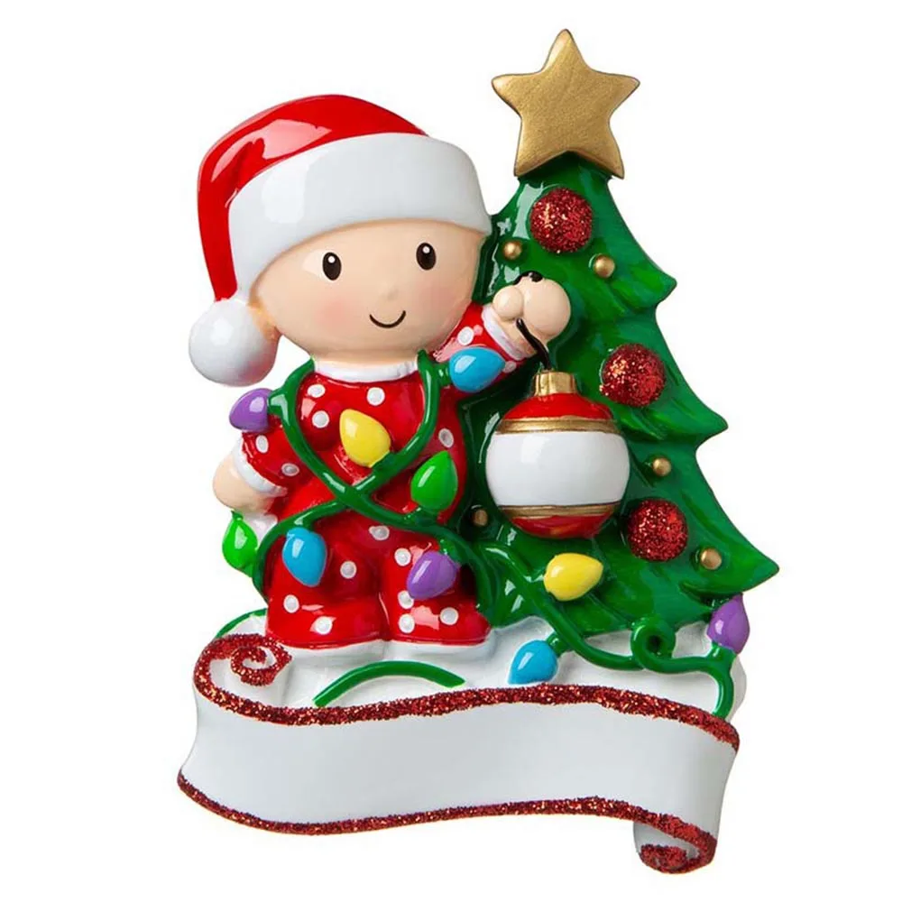 

Family Christmas ornaments Red/Pink/Blue Gifts Cute Accessory Party DIY