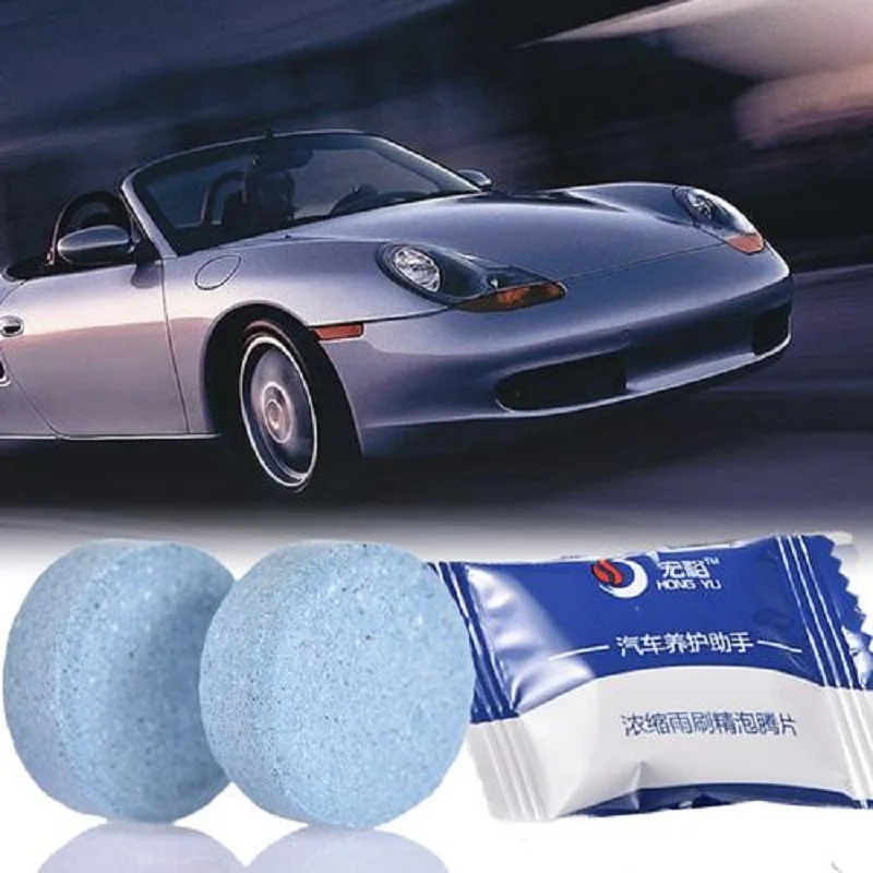 10pcs/set Car Windshield Effervescent Tablet Wiper Water Solid Concentrated Super Auto Glass Conventional Cleaner | Автомобили и