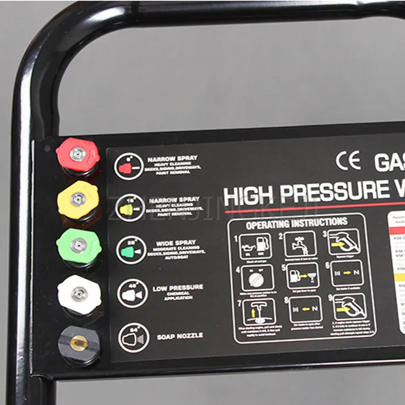 

Hand Push Mobile Car Washing Machine Powerful Flush High Pressure Large Flow Artifact Industrial Household Car Washing Machine