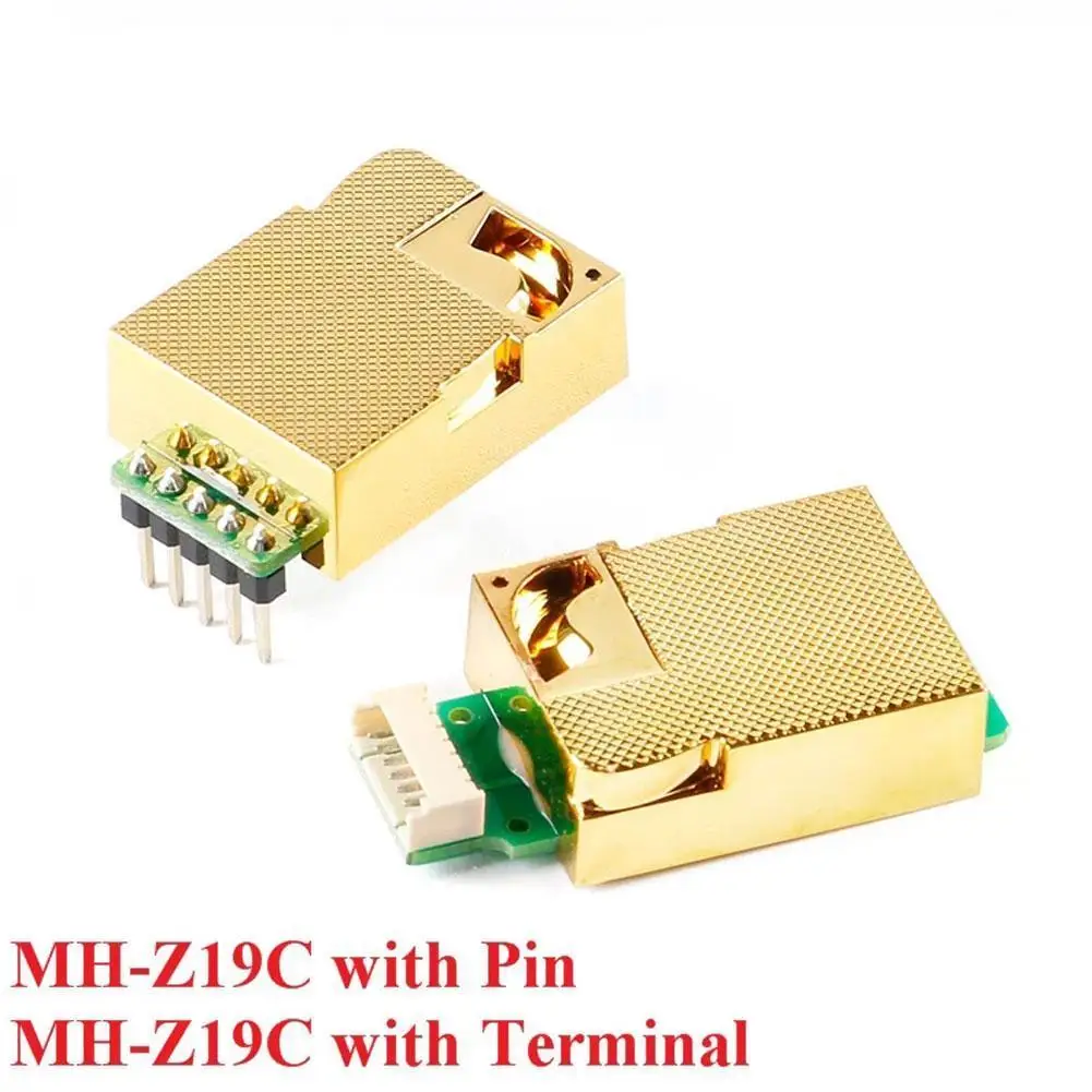 

MH-Z19 MH-Z19C IR модуль инфракрасного датчика CO2 MH Z19C датчик углекислого газа NDIR для монитора CO2 400-5000ppm UART PWM выход