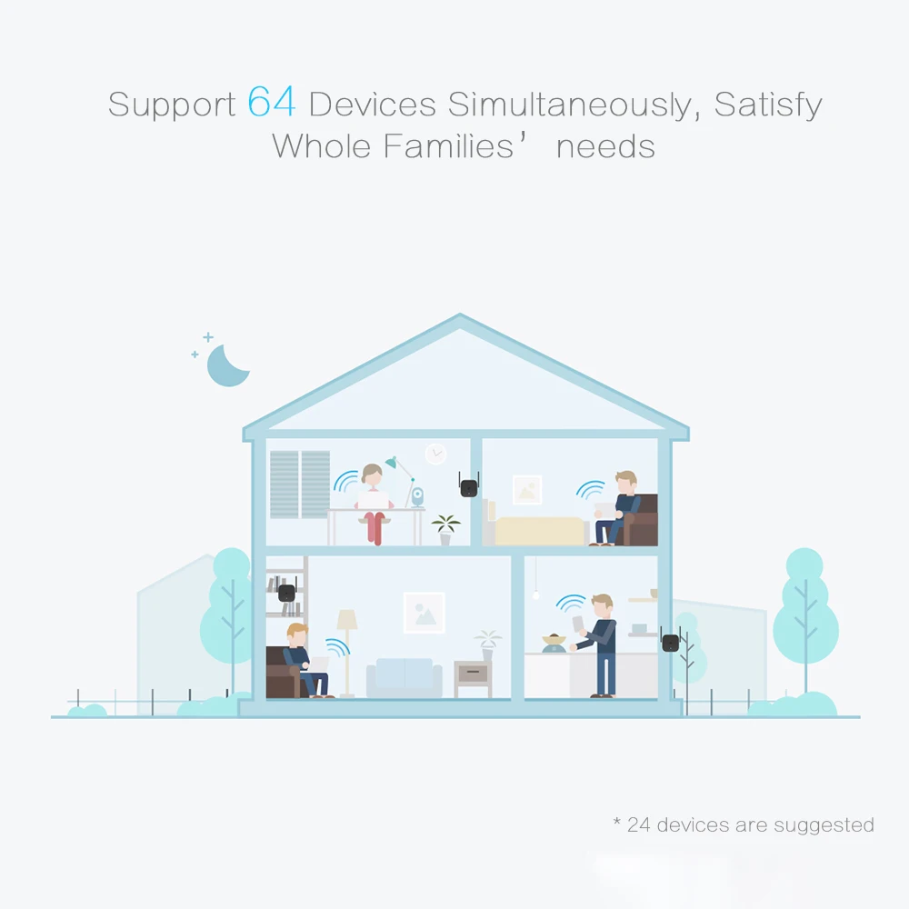 Оригинальный Xiaomi Wi Fi ретранслятор Pro 300 Мбит/с Mi усилитель сети расширитель