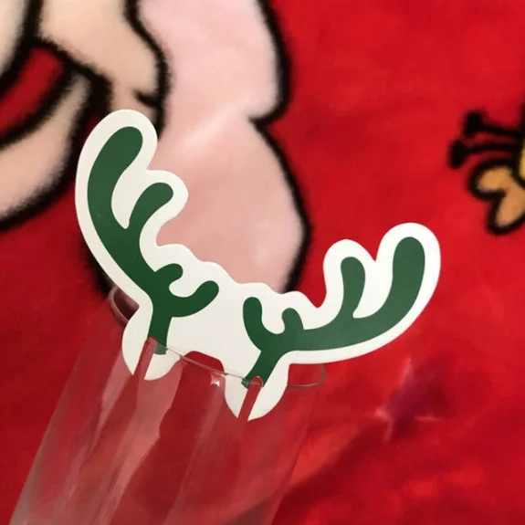 10 шт./Шляпа Санты Navidad Рождество домашняя кружка карточные украшения для семьи стол место карты вечерние принадлежности