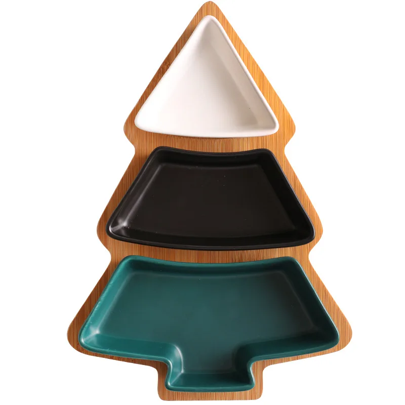 Северная Европейская Бытовая кухонная разделительная тарелка в форме Ins цветная