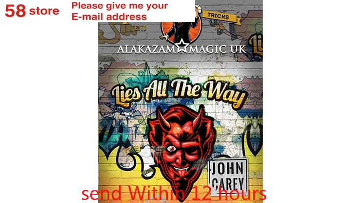

2019 Lies All the Way by John Carey Magic Instructions Magic trick