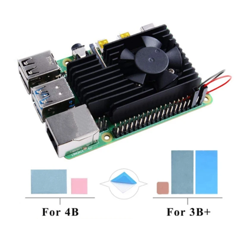 

for Raspberry Pi Aluminum Alloy Case Heat Sink