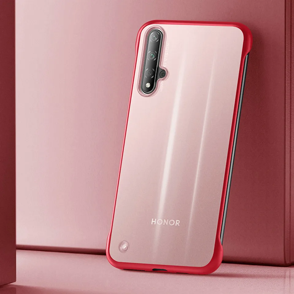 Чехол для телефона huawei Honor 20 Nova 5 5i 4 4E 3 Pro, безрамный матовый чехол для huawei mate 10 20 20X P20 P30 Lite Pro