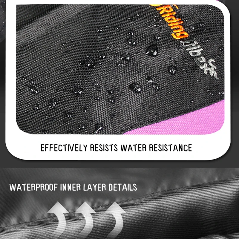 Женская мотоциклетная куртка водонепроницаемая теплая зимняя защитная одежда