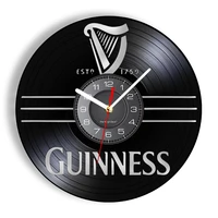 world record awards inspired vinyl retro clock significant rewards since 1759 miracle events led lighting wall watch handicraft
