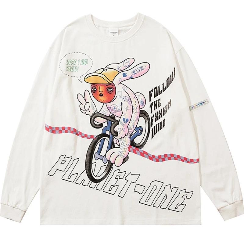 

Мужской кролик для езды на велосипеде с рисунком, цвет черный/белый