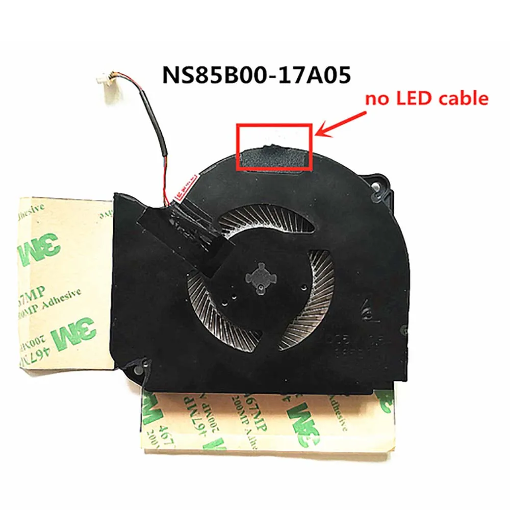 Новый охлаждающий вентилятор Охлаждающий радиатор для Acer Predator Triton 700 PT700 715 PT715-51