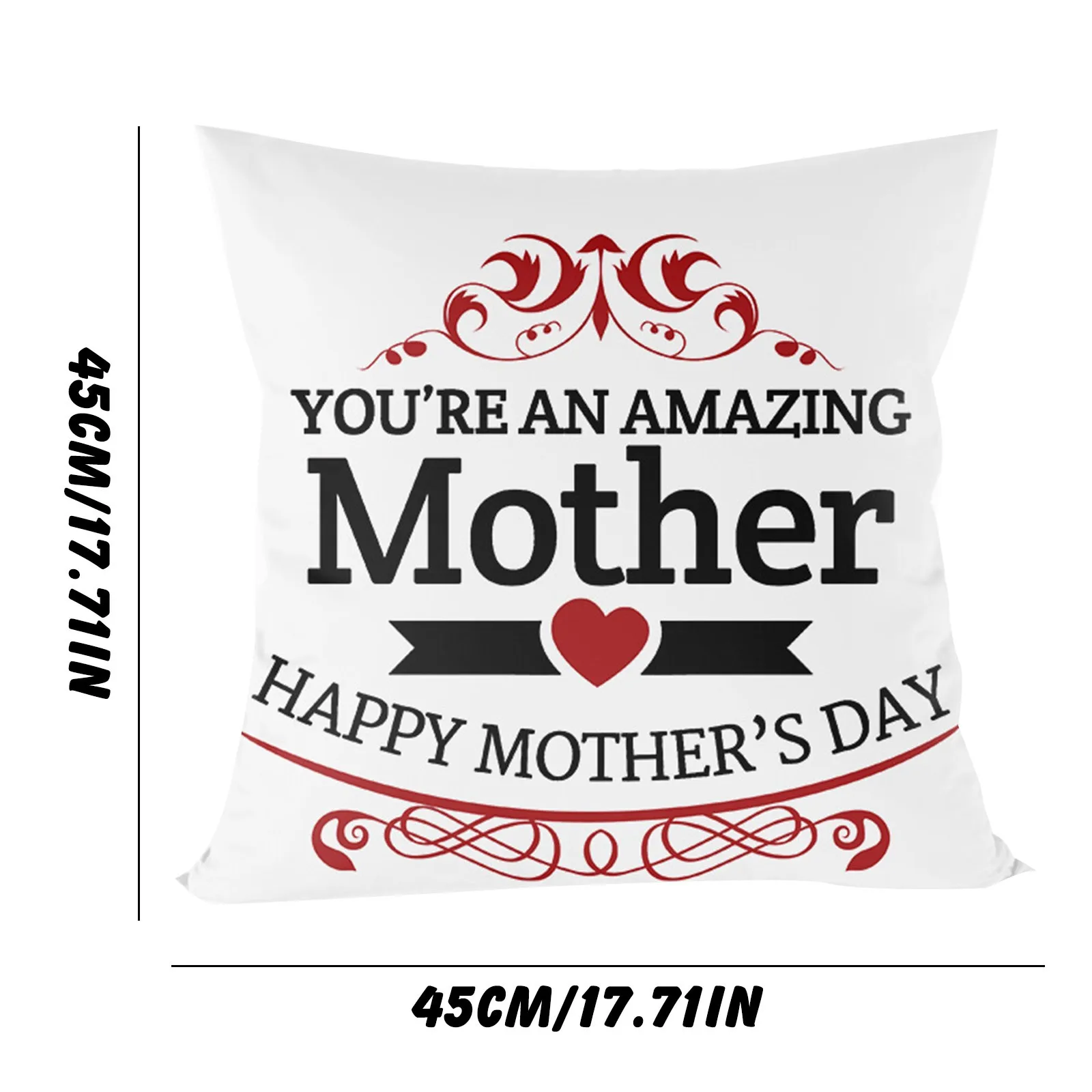

Mother's Day Decorative Cushion Cover Throw Pillow Decorative Pillowcase Living Room Decoration 45x45cm Housse De Coussin