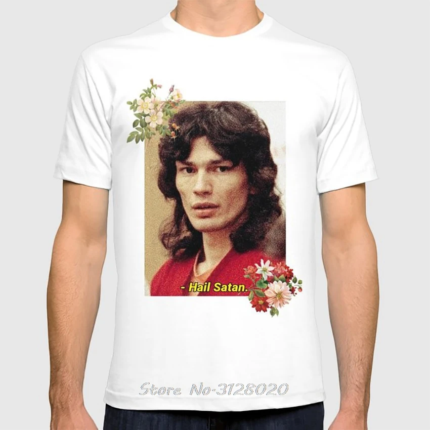 

Richard Ramirez T Shirt Nightstalker Nightprowler Serialkiller T-shirt Men Cotton Tshirt Hip Hop Tees Tops