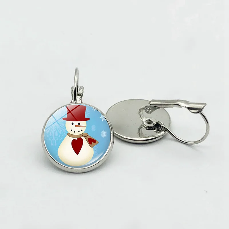 

Christmas Christmas Snowman BulletEarrings Fashion Retro Earrings