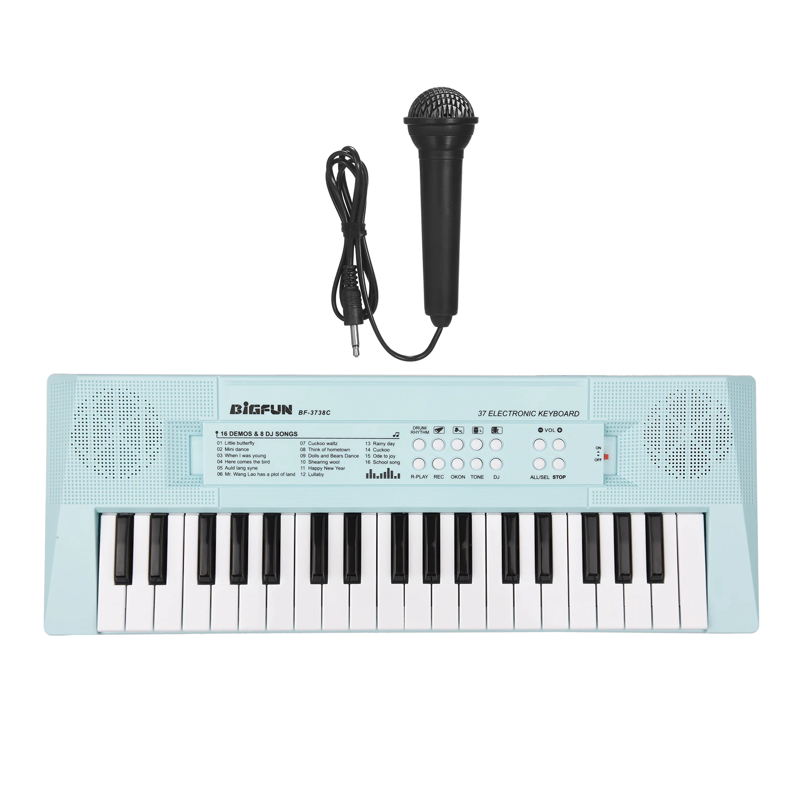 Электронное пианино с клавиатурой 37-клавишная электронная клавиатура детское -