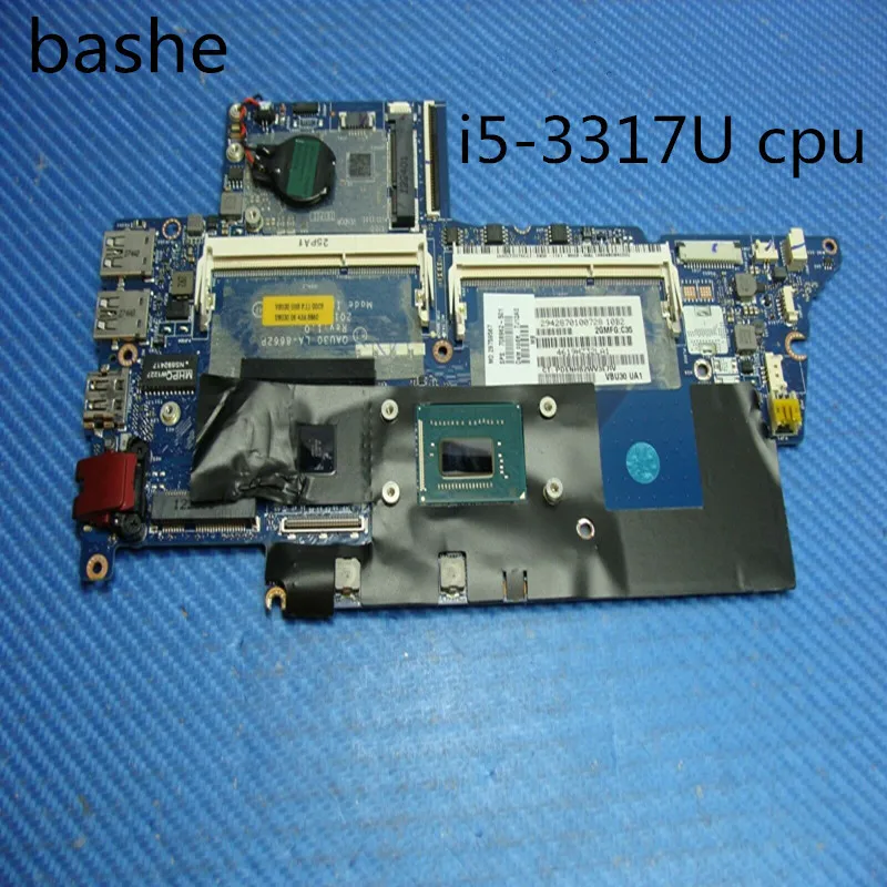 Для HP Envy 4 материнская плата для ноутбука i5-3317U Процессор Встроенная видеокарта