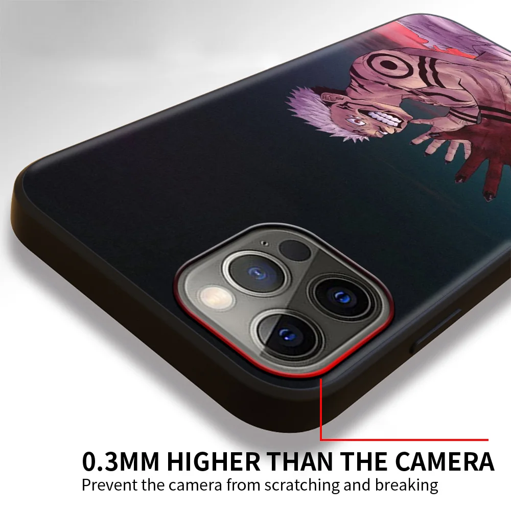 

Jujutsu Kaisen Satoru Gojo Anime Case For Apple iPhone 11 12 Pro Max 8 7 6 Plus XR X XS 6S Soft Back Cover SE 2020 Coque Fundas