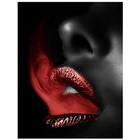 2022 Алмазная вышивка сексуальные красные губы наборы для вышивки крестом полное сверление квадратная Круглая Мозаика настенное искусство День святого Валентина