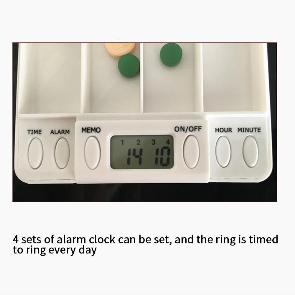 4 сетки интеллигентая (ый) Пластик коробка для хранения электронных сроки