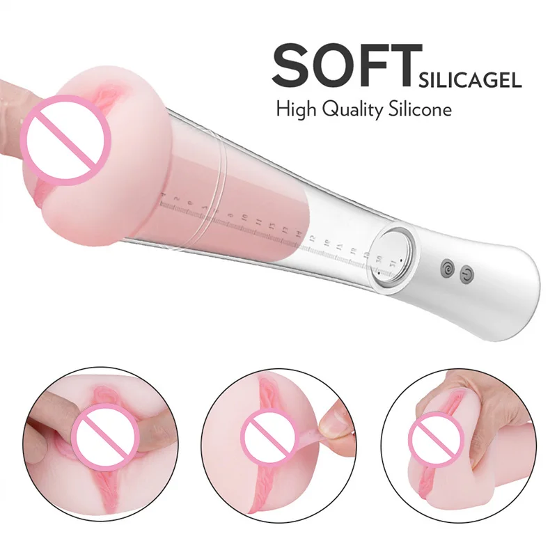 Автоматический мужской мастурбатор электрический пенис вакуумный насос с