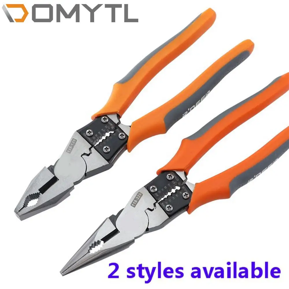 Кусачки для зачистки кабеля 9 дюймов игольчатые плоскогубцы ручной инструмент