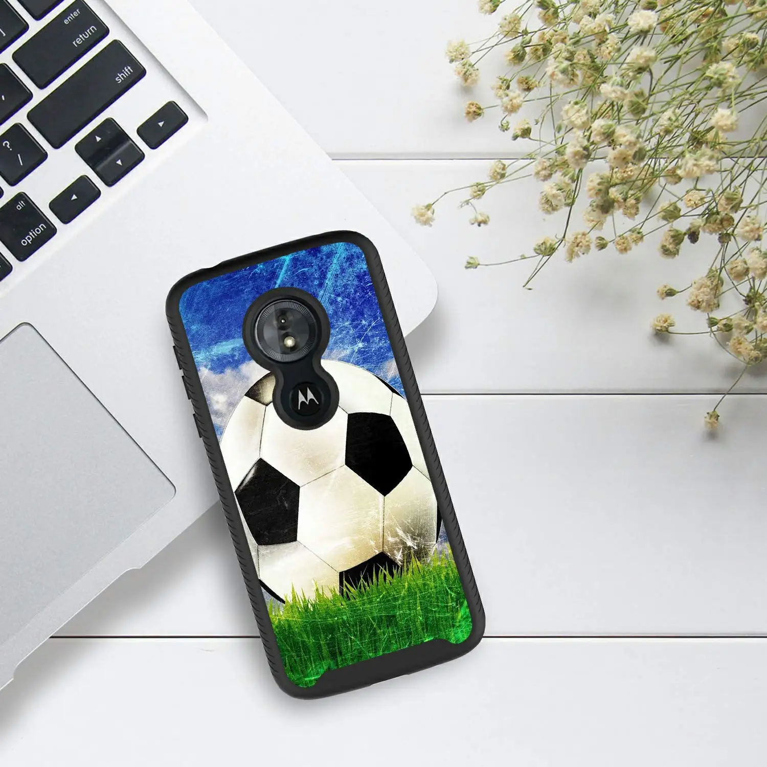 Чехол для Motorola Moto E5 Play/Cruise Plus/E5 выше G6 Play/G6 Forge Мягкий ТПУ защитный чехол-футбольный