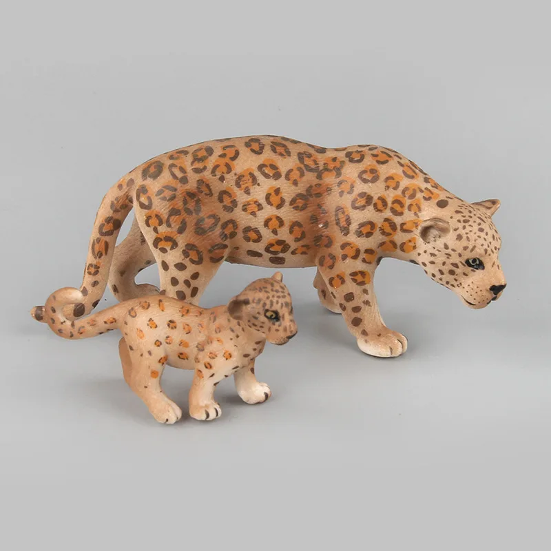 Original genuine wild zoo farm African Savanna leopard cat panther Jaguar model toys children gift | Игрушки и хобби