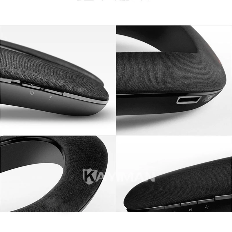 Портативный беспроводной Bluetooth динамик солнцезащитный динамик мобильный сабвуфер многоцелевой 360 градусов стерео 3D музыкальный плеер