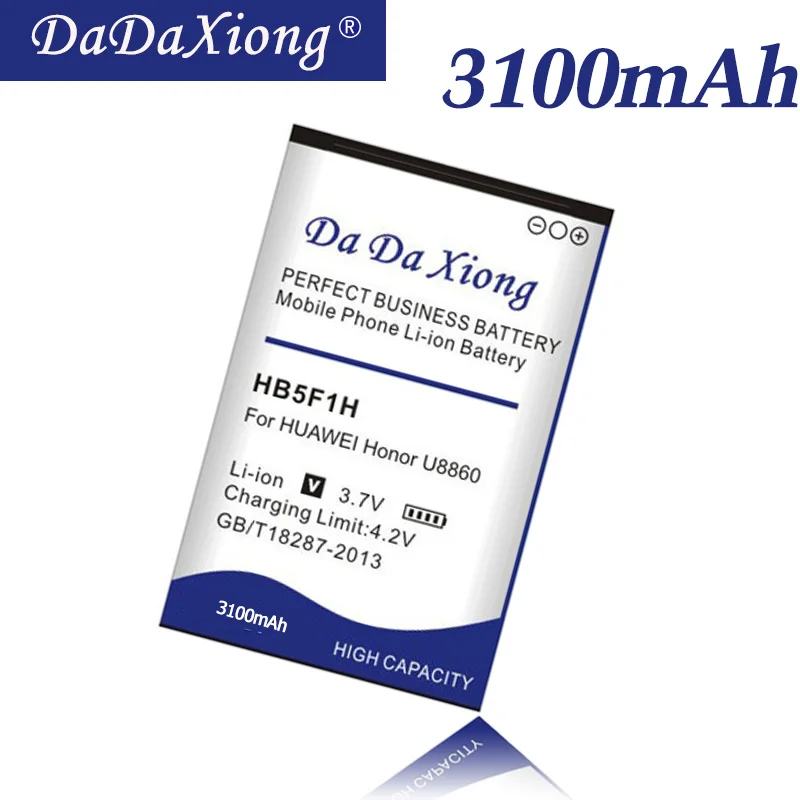 Аккумулятор DaDaXiong 3100 мАч HB5F1H для Huawei Honor U8860 M886 C8860E E8660 M920 батарея сотового
