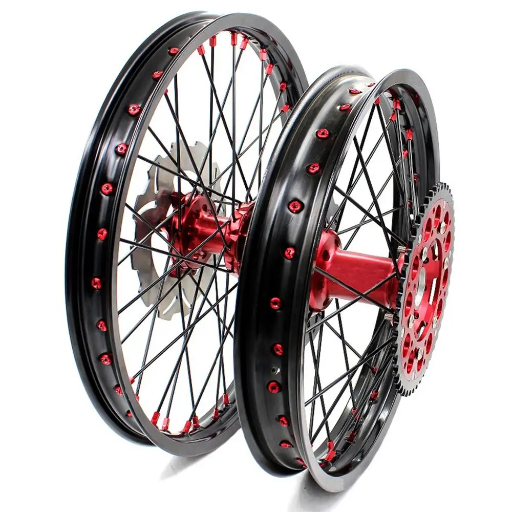 Обода для Honda CR250R 2015 1 6 CRF450R 2 15 красная звездочка 2018*21/2019*19 дюймов|Колеса| |