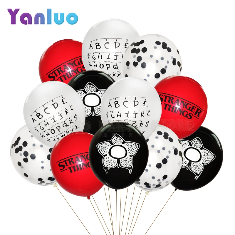 Странные вещи латексные воздушные шары для детей день рождения вечеринки