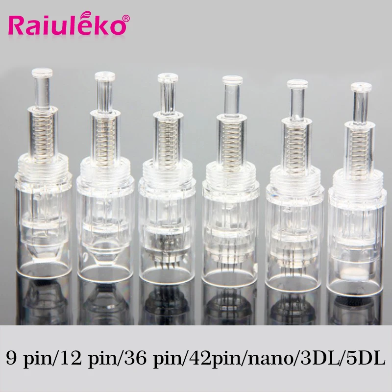 Иглы для татуажа Dr. pen иглы 9 Pin/12 Pin/36 Pin байонетный винт порт для MYM Microneedling электрическая машина для татуажа