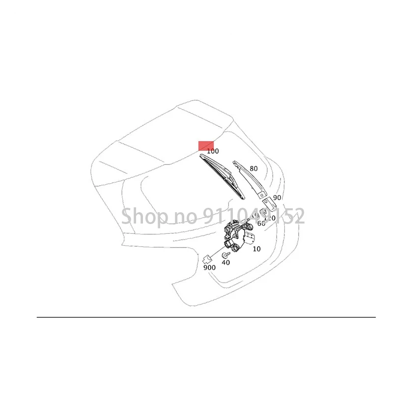 CAR Wiper blade W156mer ced esb en zGLA200 GLA220 GLA180 W213 E220 E300 E200 E400 E350 E250 E63 Front window wiper | Автомобили и