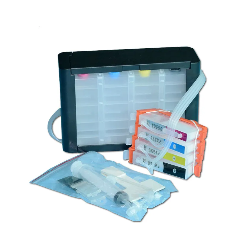 Оптовая продажа Ciss для HP 862XL 862 Photosmart 5510 6510 7510 B110a B209a B210a принтер с чипом ARC|Система