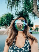 Большие поляризованные солнцезащитные очки#1