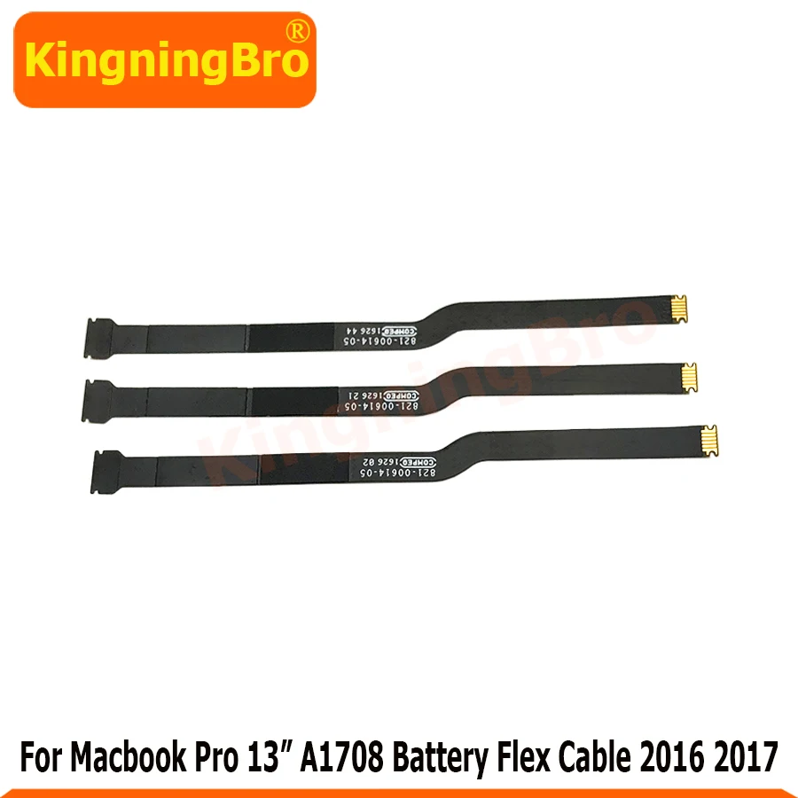 5 шт. Новый гибкий кабель батареи для Macbook Pro Retina 13 &quotA1708 2016 2017 821 00614 05|Компьютерные