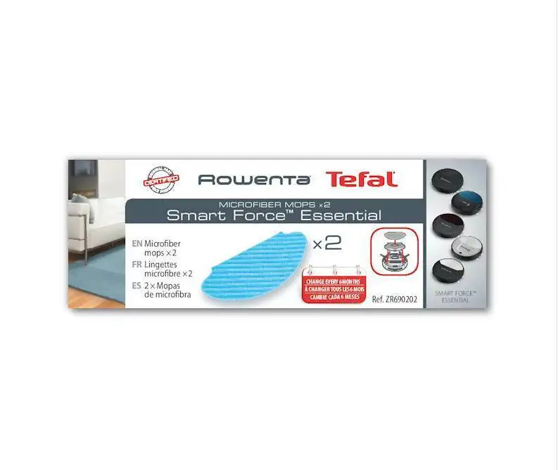 Rowenta тряпки из микрофибры умный автомобиль робот сила Essential RR6925 RR6943 RR6976