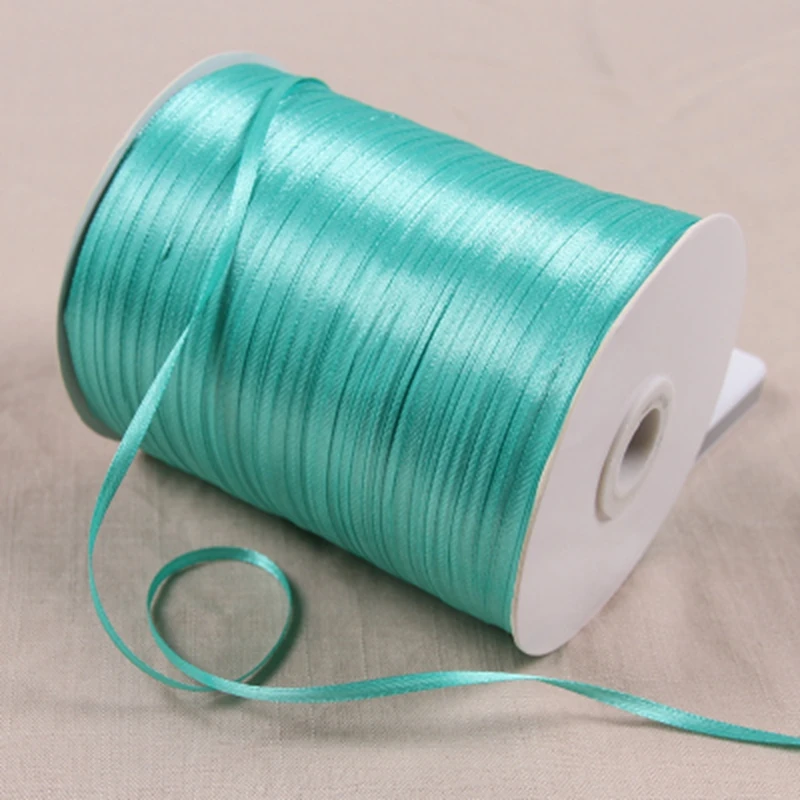 

1/8" 3mm Satin Ribbon for packing and bow & Garment Accessories 20y/lot 54