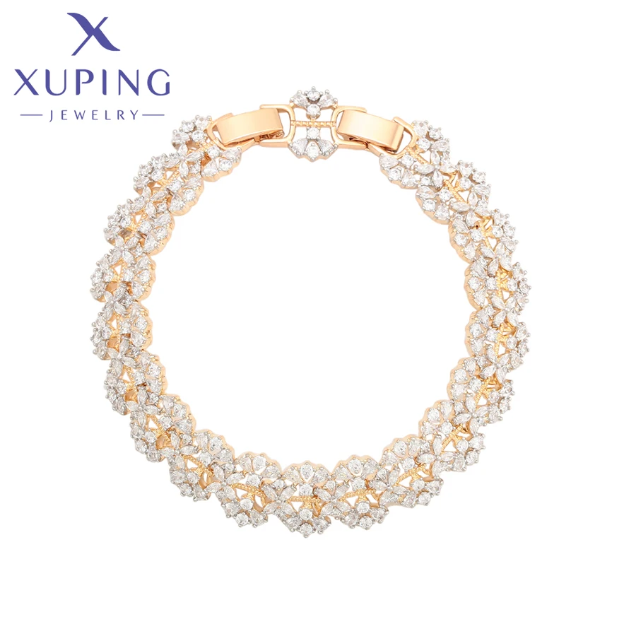 

Xuping Jewelry Fashion Charm European Style Luxury Women Bracelets Christmas Gift S00118055