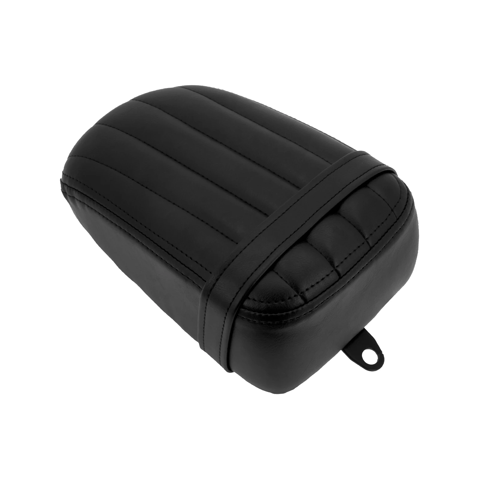 Черные кожаные подушки для заднего сиденья мотоцикла пассажирского Harley Softail Street