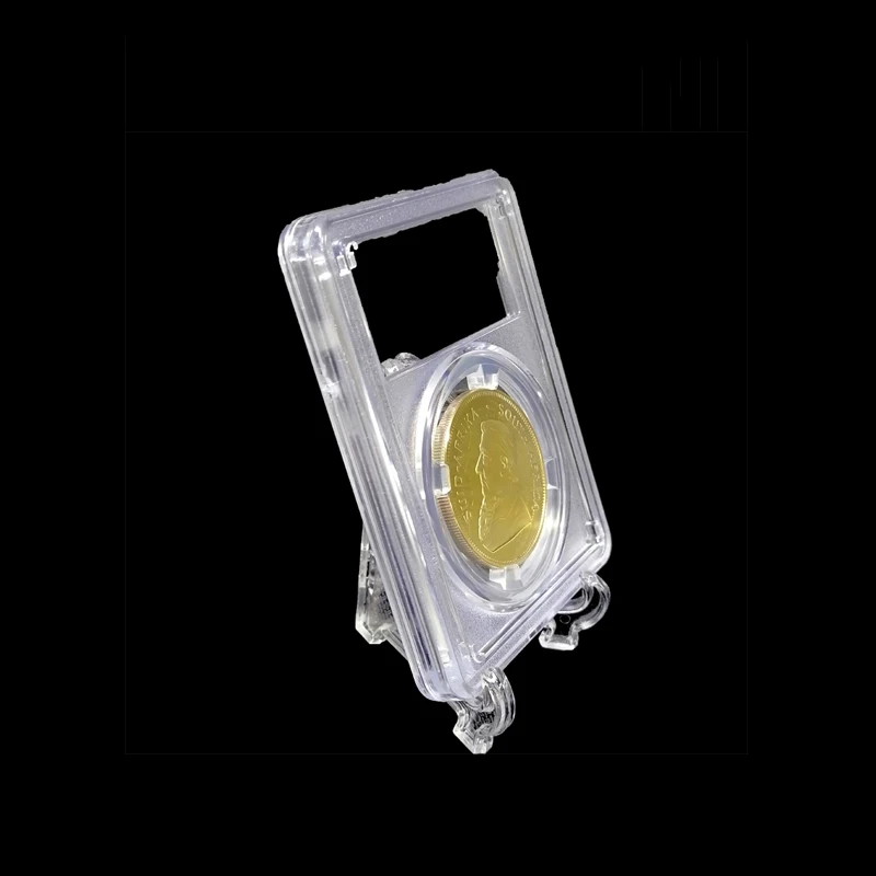 10 шт. прозрачные таблички для монет 27 мм 40