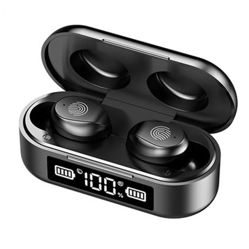 F9 6 Bluetooth стереонаушники беспроводные IPX5 водонепроницаемые сенсорные наушники