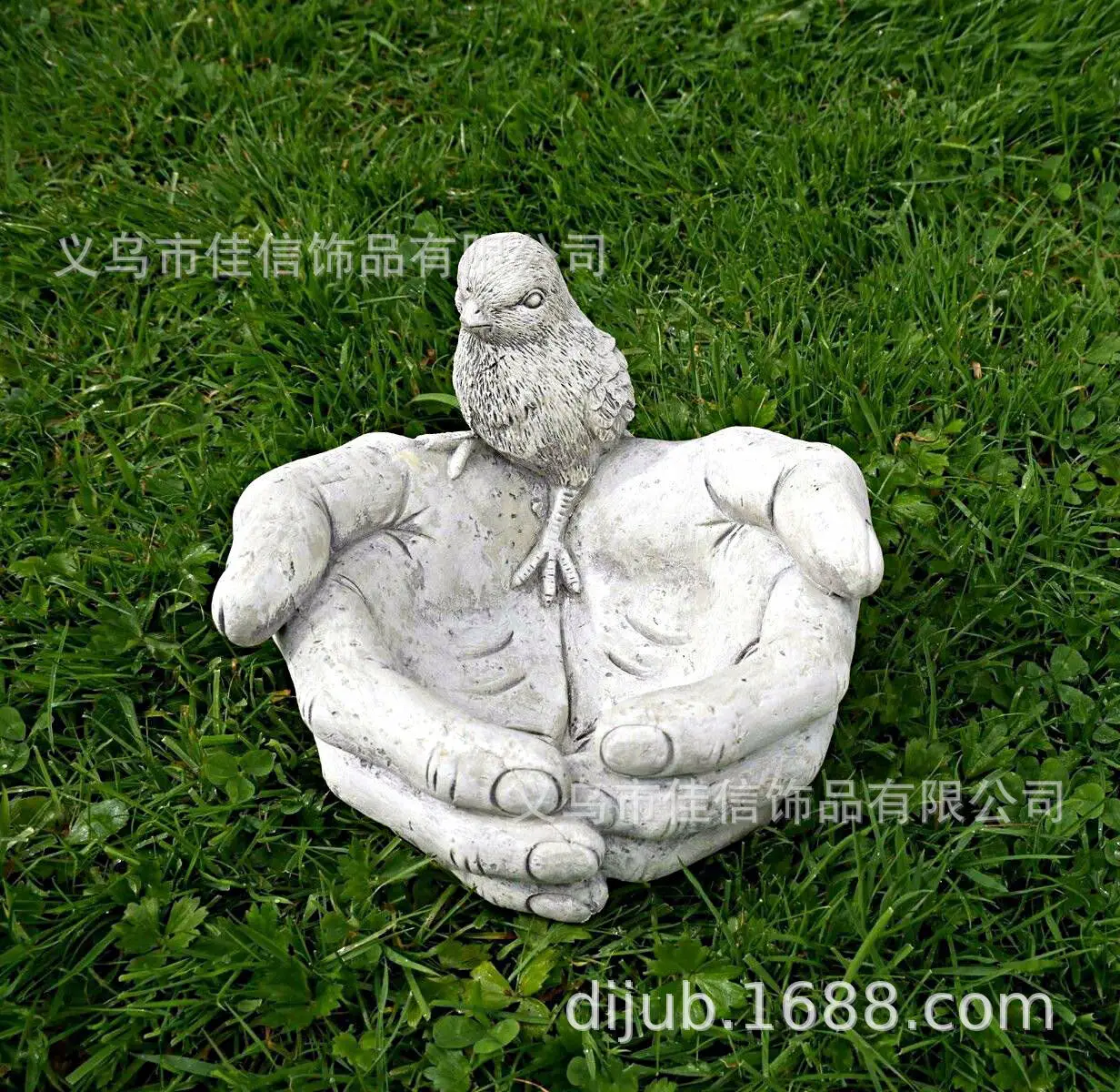 Фидер для птиц с ручкой декоративное каменное украшение ванной 19 см x 17 22 | Дом и