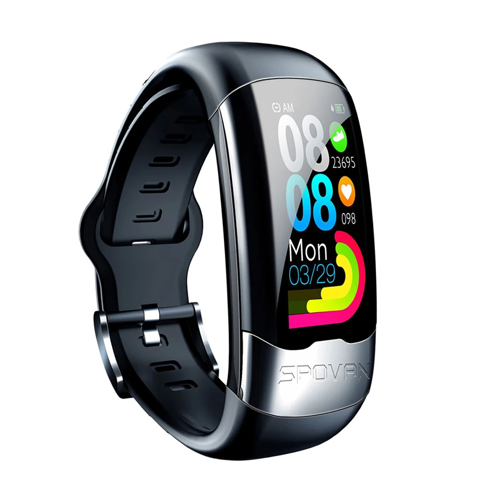 

ECG PPG Smart Bracelet HRV Heart Rate Blood Pressure Monitor Smart Band Men IP67 Waterproof Running Swimming Sport Wristbands